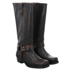  Replay, Kora Boot, hoher Glattleder-Stiefel in braun für Damen
