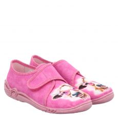  Superfit, Belinda, Textil-Hausschuh in rosa für Kinder