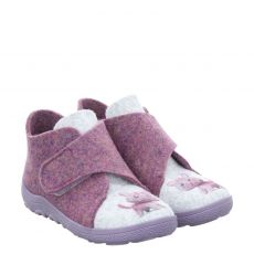  Superfit, Happy Octi, Hausschuh in lila für Kinder