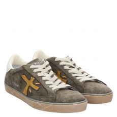  Premiata, Steven, Veloursleder-Sneaker in khaki für Herren