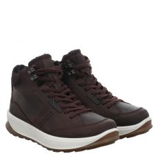  Ecco, Byway 2.0, Fettleder-Schnürstiefel in braun für Herren