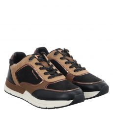 Tamaris, Women Lace-up, Kunstleder-Sneaker in mehrfarbig für Damen