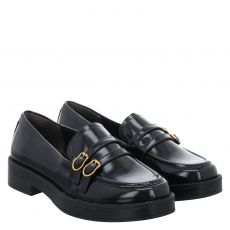  Wortmann, Da.-slipper, klassischer High-Tech-Slipper in schwarz für Damen
