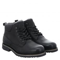  Bugatti, Lee, Glattleder-Winterboots in schwarz für Herren