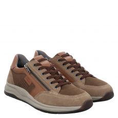  Sioux, Turibio-702-j, Veloursleder-Sneaker in braun für Herren