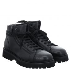  Franceschetti Glattleder-Schnürstiefel in schwarz für Herren