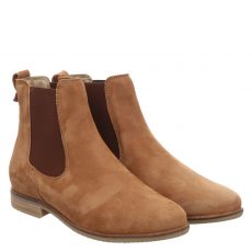  Schuhengel, Zary, Veloursleder-Chelsea in braun für Damen