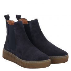  Schuhengel, Alliance Smk Gum, Veloursleder-Chelsea in blau für Damen