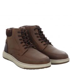  Josef Seibel Fettleder-Schnürstiefel in braun für Herren