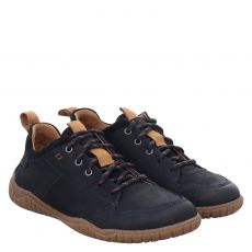  Josef Seibel, Barfußschuh, Nubukleder-Sneaker in blau für Herren