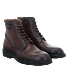  Magnanni Glattleder-Schnürstiefel in braun für Herren