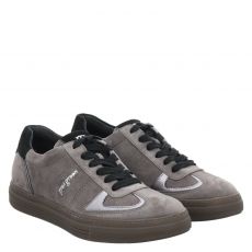  Paul Green, 0078-5466-018/sneaker, Veloursleder-Sneaker in grau für Damen
