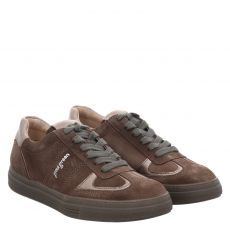  Paul Green, 0078-5466-028/sneaker, Veloursleder-Sneaker in braun für Damen