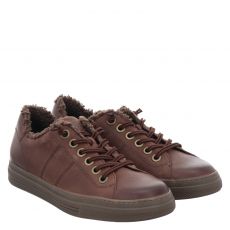  Paul Green, 0078-5445-038/sneaker, Veloursleder-Sneaker in braun für Damen