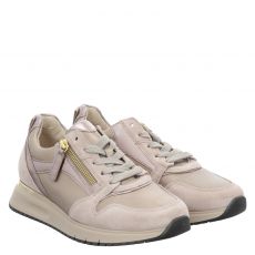  Gabor Glattleder-Halbschuh in beige für Damen