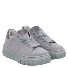  Gabor Veloursleder-Halbschuh in grau für Damen