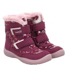  Superfit, Crystal, Textil-Winterstiefel in lila für Kinder