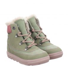  Pepino By Ricosta, Paolo W, Veloursleder-Lauflernschuh in grün für Kinder