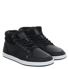  Hub, Mark L30, Glattleder-Sneaker in schwarz für Herren