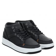  Hub, Kingston 2.1 L 30, Glattleder-Sneaker in schwarz für Herren