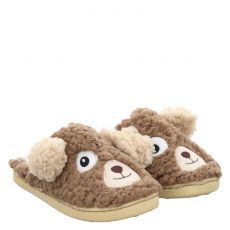  Gioseppo, Fosston, Textil-Hausschuh in braun für Kinder