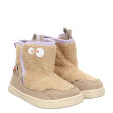  Gioseppo, Finland, Textil-Lauflernschuh in beige für Kinder