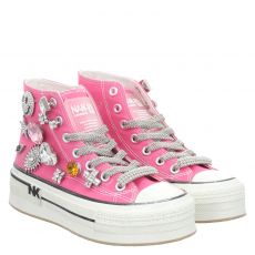  Nan-ku, Rot, Textil-Sneaker in pink für Damen