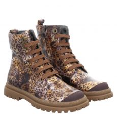  Shoesme Glattleder-Winterstiefel in braun für Kinder