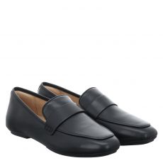  Fitflop, Delicato Soft Leather Loafers, klassischer Glattleder-Slipper in schwarz für Damen