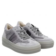  Gabor Veloursleder-Sneaker in grau für Damen