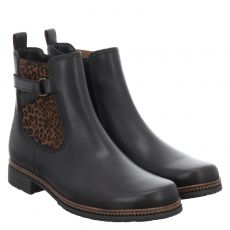  Gabor Glattleder-Chelsea in braun für Damen