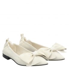  Nude Of Scandinavia, Zoe, Glattleder-Ballerina in nude für Damen