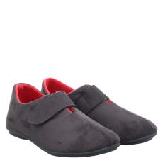  Varomed Vital, Binti Slipper, Textil-Hausschuh in grau für Damen