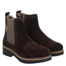  Camel Active Veloursleder-Chelsea in braun für Damen