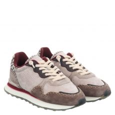  Maripé, Grau, Veloursleder-Sneaker in taupe für Damen