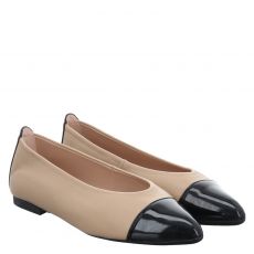  Unisa Glattleder-Ballerina in beige für Damen