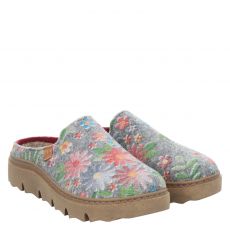  Josef Seibel, Carmaux 01, Hausschuh in grau für Damen