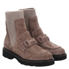  Luca Grossi, Ialatal, Nubukleder-Chelsea in beige für Damen