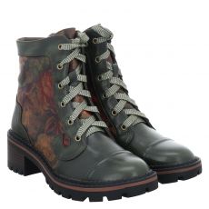 Laura Vita, Misstyle By, Glattleder-Schnürstiefel in grün für Damen