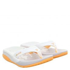  Velous, Oceanside Flip, Textil-Slides & Zehentrenner in grau für Damen