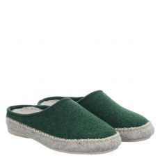  Herrmann Hausschuh in grün für Damen