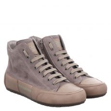  Candice Cooper, Plus Patch, Nubukleder-Schnürstiefel in beige für Damen