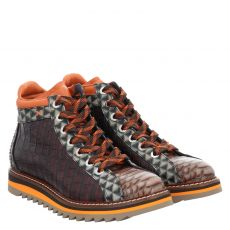  Fraipe Glattleder-Schnürstiefel in braun für Herren