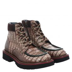  Fraipe Glattleder-Schnürstiefel in beige für Herren