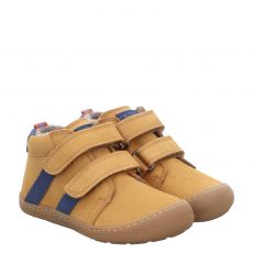  Koel, Barefoot 28/40, Nubukleder-Lauflernschuh in braun für Kinder