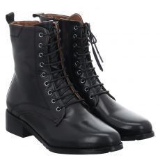 Everybody, Felicity, Glattleder-Schnürstiefel in schwarz für Damen