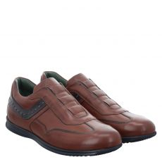  Galizio Torresi Glattleder-Slipper in braun für Herren