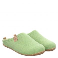 Rohde, Tivolie D, Textil-Hausschuh in grün für Damen