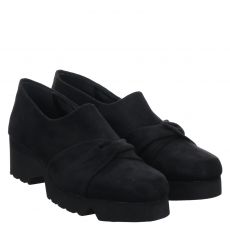  Thierry Rabotin klassischer Textil-Slipper in schwarz für Damen