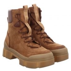  Vic Matié, Tronc. Travel, Veloursleder-Schnürstiefel in braun für Damen
